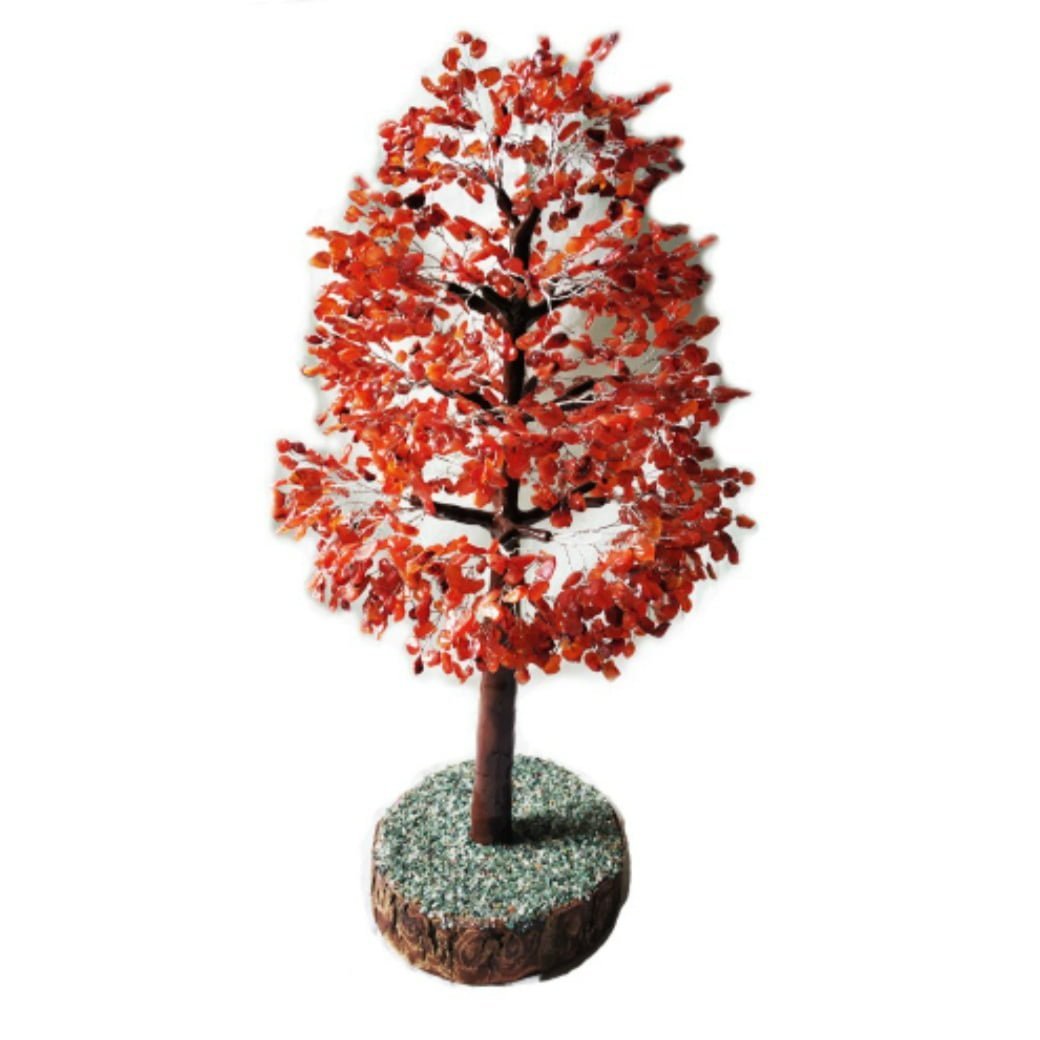 Red Agate Gemstone Trees - QUAZI MINES & MINERALS